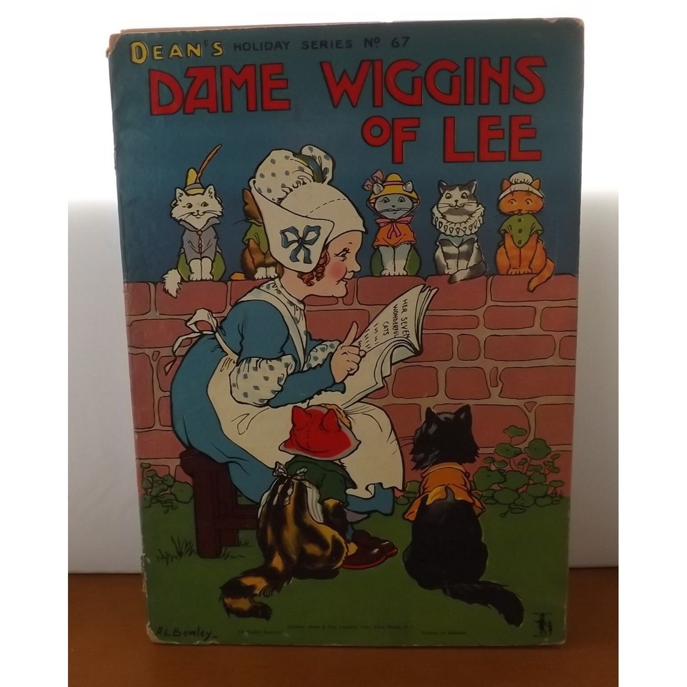 Rare 1800s Dame Wiggins of Lee Book - Dean's Holiday Series